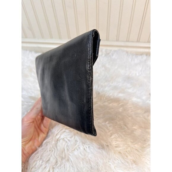 BUENO black Vintage Clutch Style Bag new - Picture 4 of 11